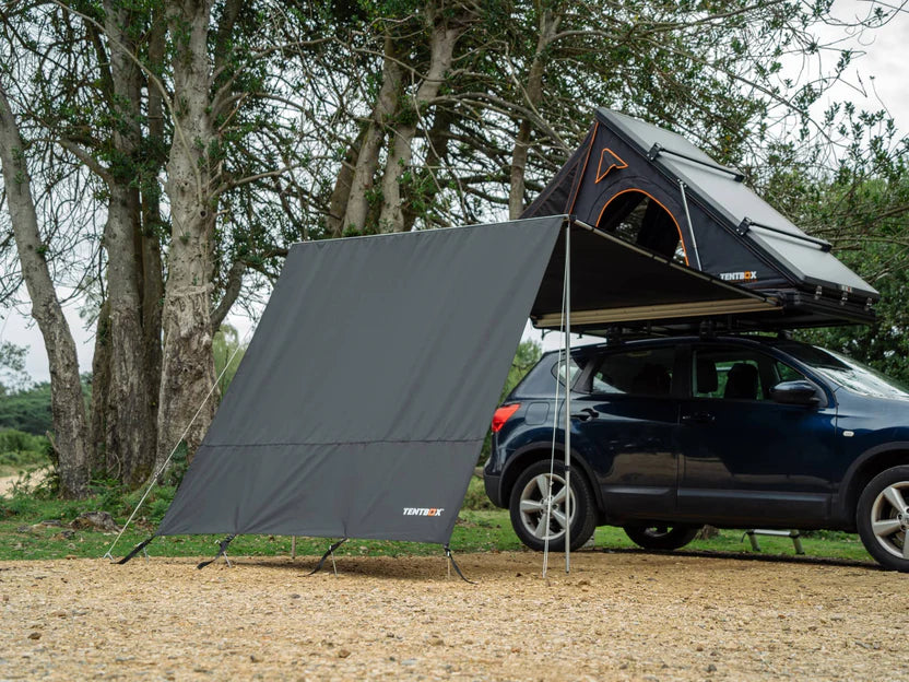 Tentbox side awning wall