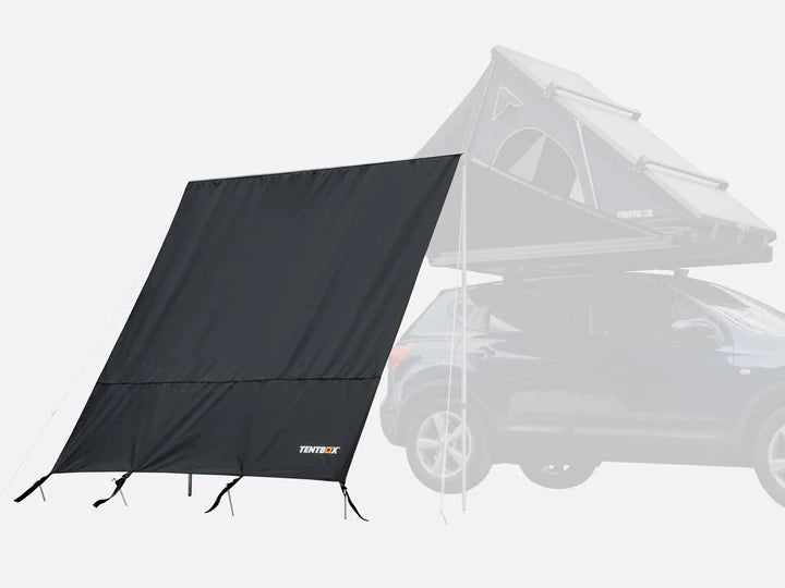 Tentbox side awning wall